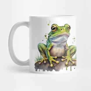 Green Frog Mug